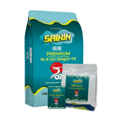 Saikin Premium 16-8-22 + 3MgO + МЕ + EAV — Водорозчинні добрива