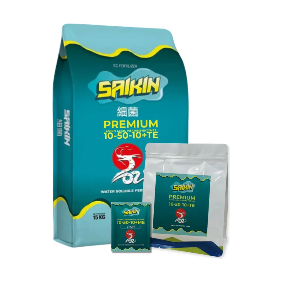 Saikin Premium 10-50-10 + МЕ + EAV — Водорозчинні добрива, Лібра Агро